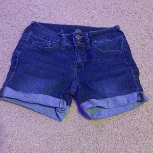 kohl’s midi jean shorts